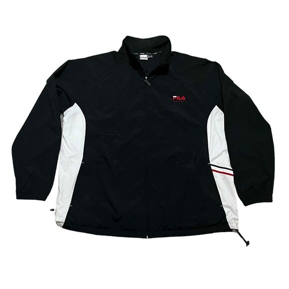 FILA Lightweight Full Zip Jacket Sz XL - Picture 1 of 7